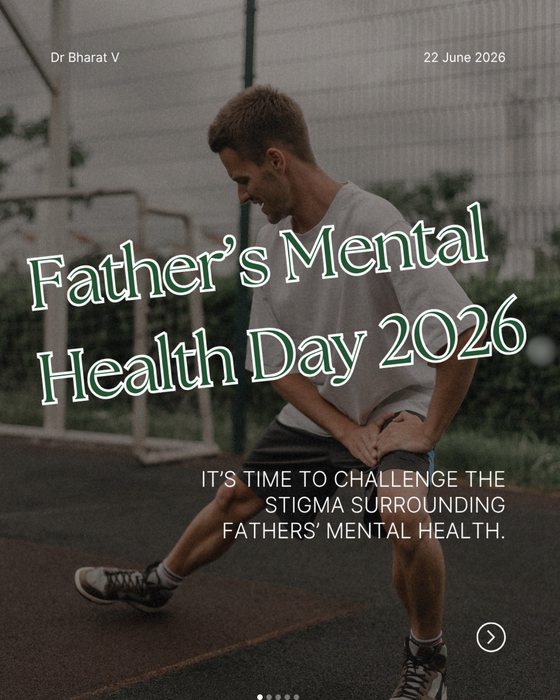 Instagram post: Father's Mental Health Day 2026: it's time to challenge the stigma surrounding fathers' mental health